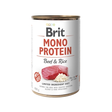 Brit Care MONOPROTEIN 400g wołowina ryż